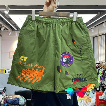 2021 Houston Texas Trails Travis Scott Shorts Men