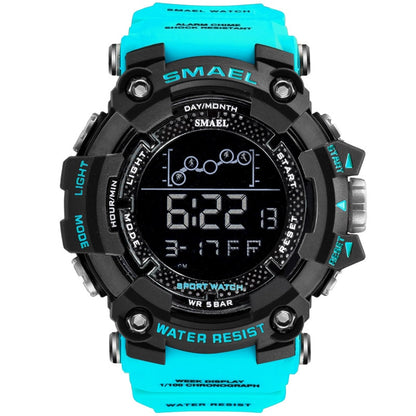 Mens Watch Military Water resistant SMAEL Sport watch Army led Digital wrist stopwatch