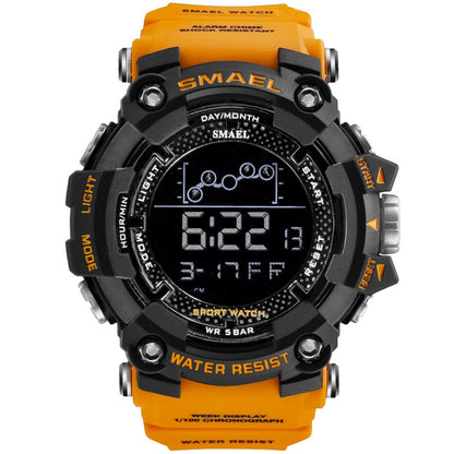 Mens Watch Military Water resistant SMAEL Sport watch Army led Digital wrist stopwatch