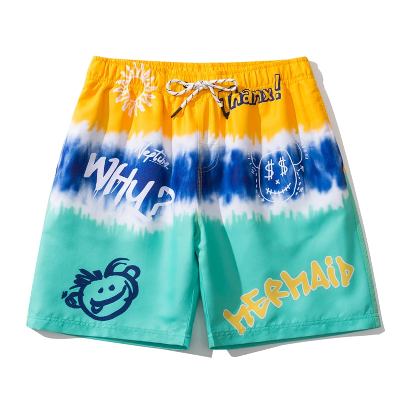 Cartoons Comics Print Bermuda Shorts