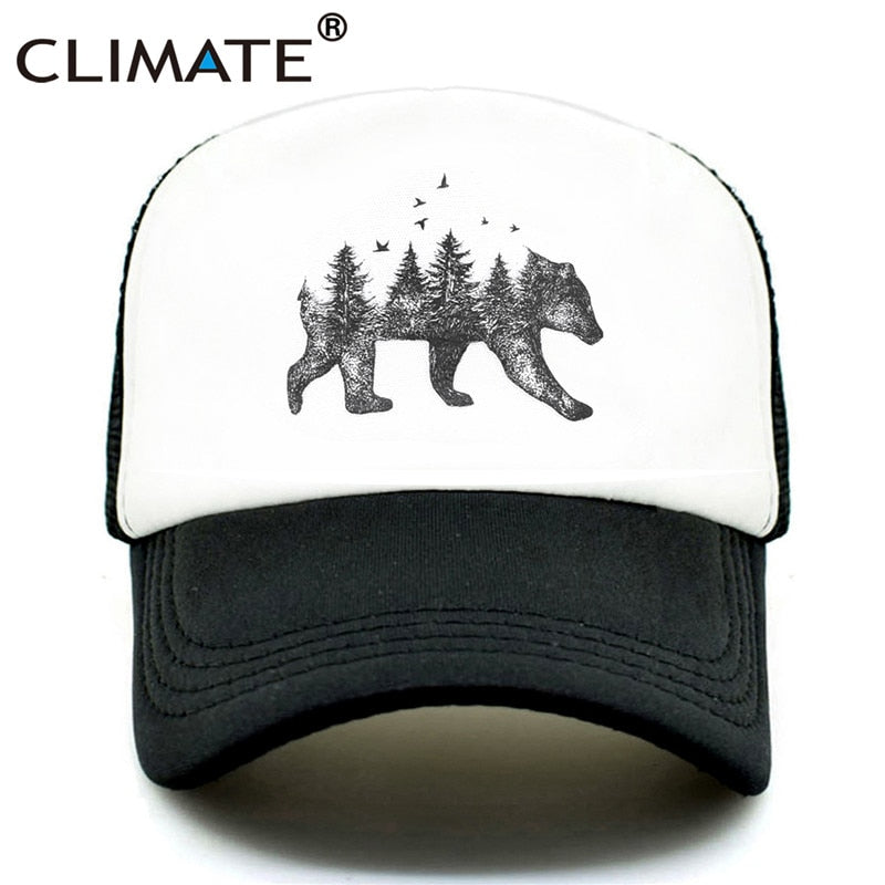 CLIMATE Forest Bear Trucker Cap