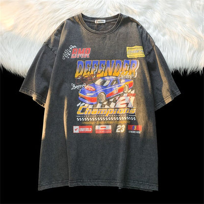 Vintage Car Graphic T Shirts