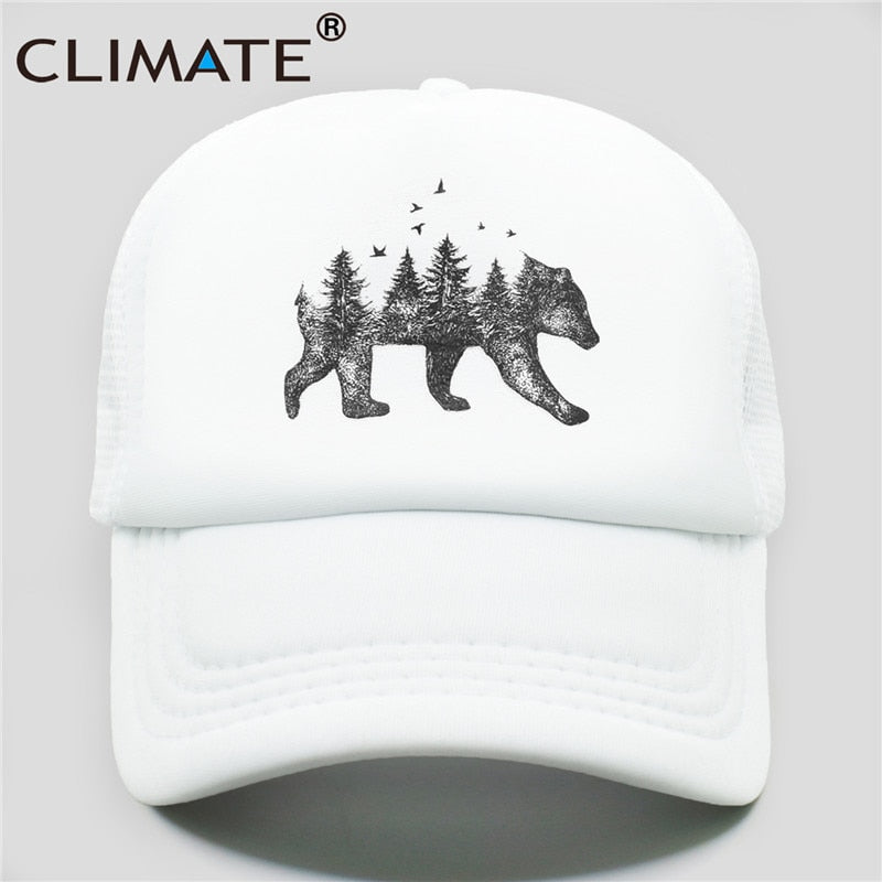 CLIMATE Forest Bear Trucker Cap