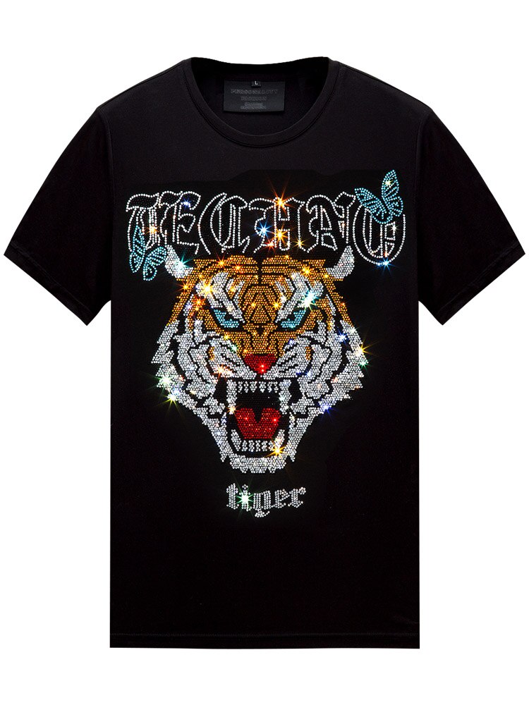 2022 Tiger Rhinestones T-Shirts