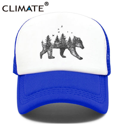 CLIMATE Forest Bear Trucker Cap