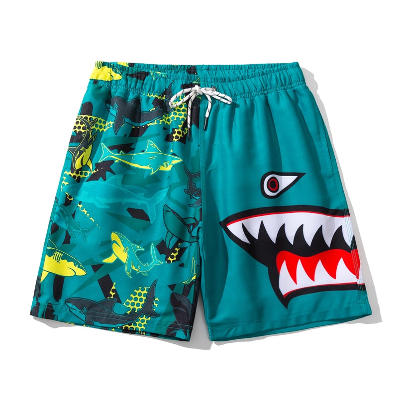 Cartoons Comics Print Bermuda Shorts