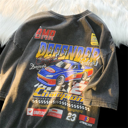 Vintage Car Graphic T Shirts