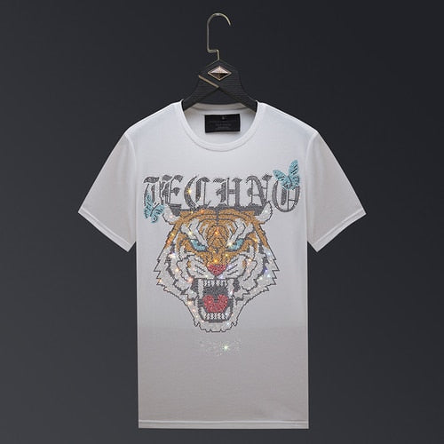 2022 Tiger Rhinestones T-Shirts